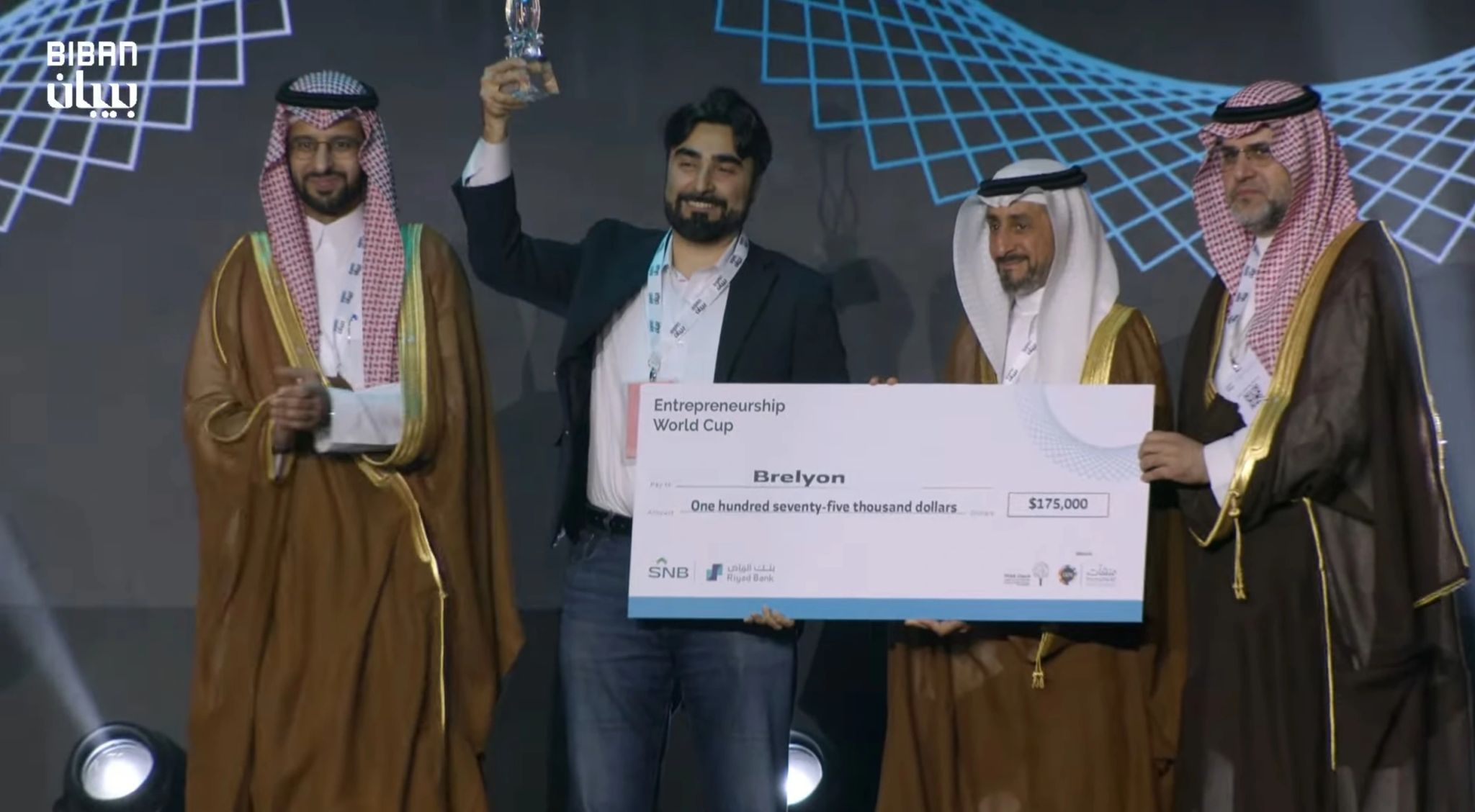 BRELYON Wins the 1st place of growth category in Entrepreneurship World Cup 2025.