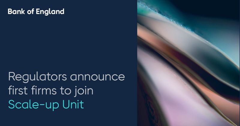 Monument Bank to be part of the first cohort of the PRA and FCA’s Scale-up Unit.